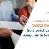 cómo se hace un testamento